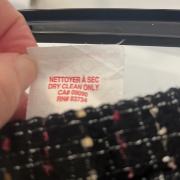 Appleseed black mulit colored tweed pencil skirt size 18 plus size work wear - Picture 16 of 16